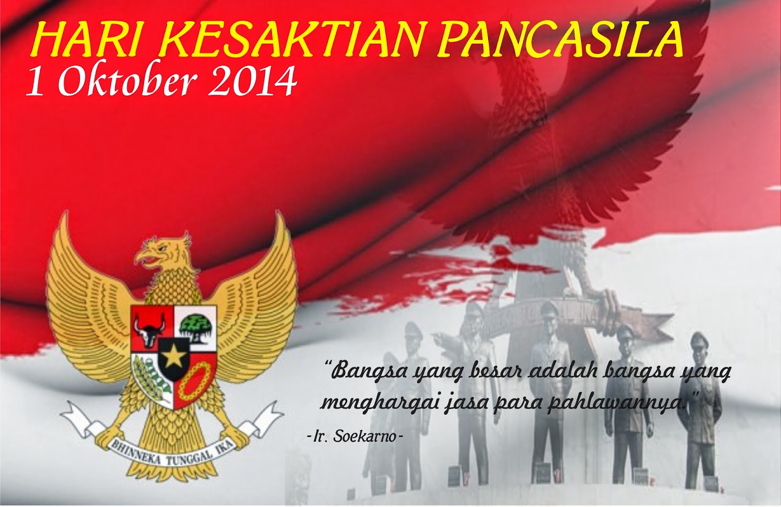 Hari Kesaktian Pancasila, Pemerintah Nyatakan Tiga Sikap ...