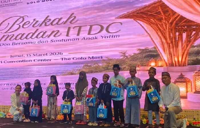 ITDC Beri Santunan bagi Anak Yatim dan Doa Bersama di GMCC