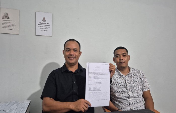 Kuasa Hukum Minta Kepastian Hukum untuk Notaris Albert Riwu Kore