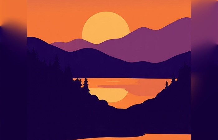 Senja di Atas Batu Sisa
