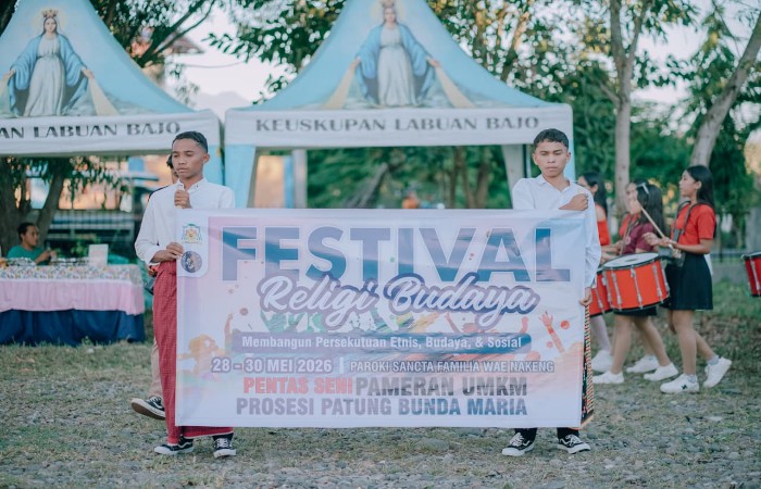 Festival Religi dan Budaya Paroki Wae Nakeng Libatkan 18 UMKM, Dorong Persaudaraan dan Pariwisata Religi