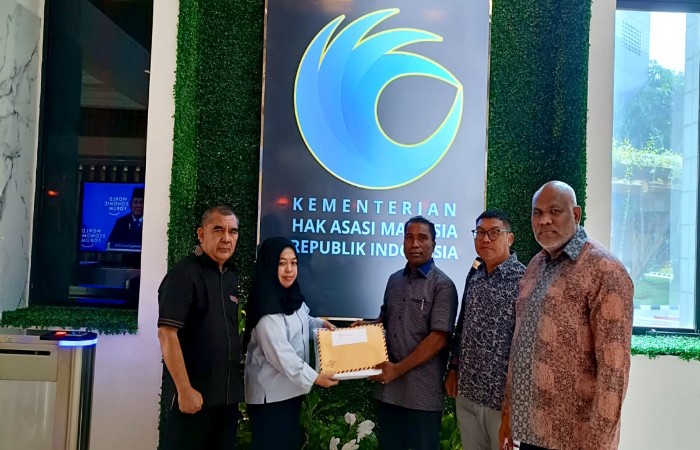 420 Warga Tengki Seribu Minta Natalius Pigai Turun Tangan Awasi Pemenuhan HAM di Lokasi Relokasi