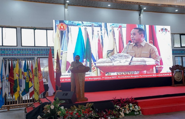 Bupati Manggarai Harap Kongres PMKRI Hasilkan Rekomendasi untuk Daerah 3T