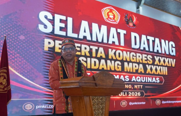 Bupati Matim Dorong Kongres PMKRI Hasilkan Rekomendasi untuk Manggarai Raya