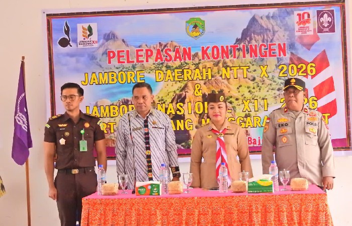 40 Peserta Kwarcab Pramuka Manggarai Barat Ikut Jambore Daerah NTT X dan Jambore Nasional XII 2026