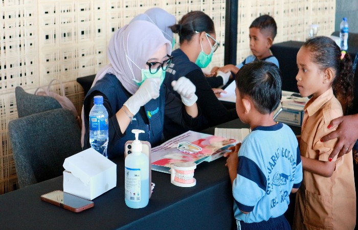 100 Siswa di Golo Mori Ikut Program Generasi Sehat Peringati Hari Anak Nasional