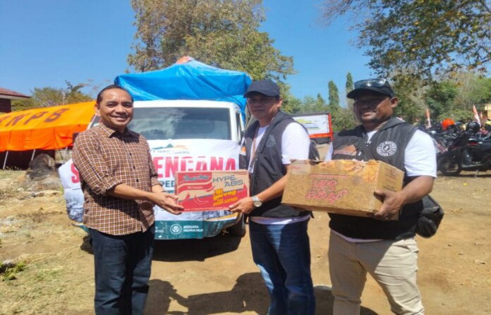 PT GAG Nikel Salurkan Bantuan untuk Korban Gempa Flores di Manggarai Barat