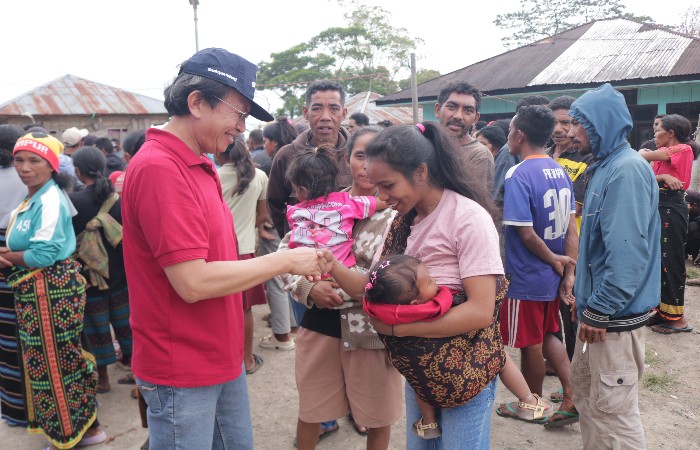 Karitas Keuskupan Ruteng Salurkan Bantuan untuk 11.907 Korban Gempa Flores
